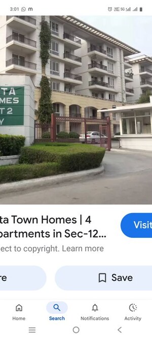 Parking in 4 BHK Apartment at Jaypee Augusta Town Homes, Sector 128 – for Rent