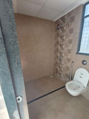 Bathroom in 3 BHK Apartment at Mantra Mirari, Koregaon Park – for Rent