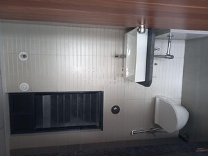 Bathroom in 3 BHK Apartment at Mantra Mirari, Koregaon Park – for Rent