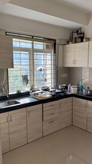 Kitchen in 3 BHK Apartment at Savitha Apartment, Chembur – for Rent