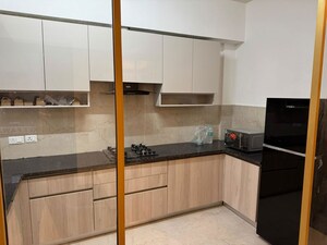 Kitchen in 3 BHK Apartment at Smart World Orchard, Sector 61 – for Rent