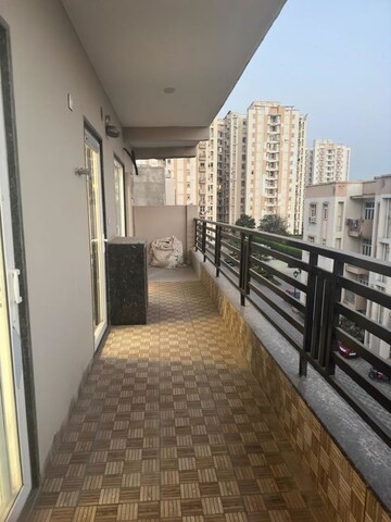 Balcony in 3 BHK Builder Floor at Ansal API Esencia, Sector 67 – for Rent