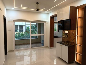 Living Room in 2 BHK Apartment at Greenmark Mayfair Apartments, Tellapur – for Rent