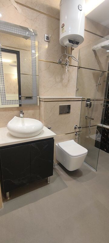Bathroom in 3.5 BHK Builder Floor at Emaar Marbella, Sector 66 – for Sale
