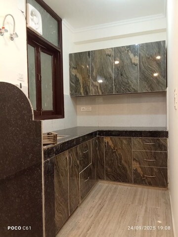 Kitchen in 2 BHK Builder Floor at Maidan Garhi – for Rent