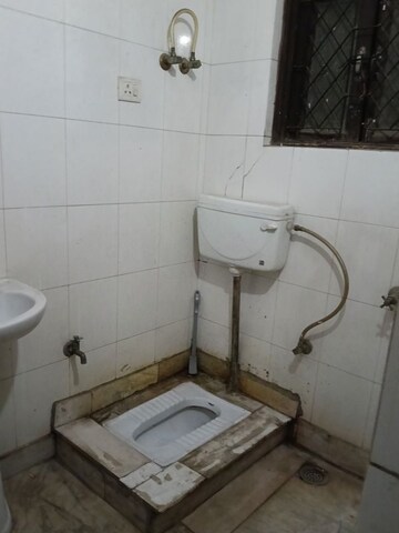 Bathroom in 2 BHK Builder Floor at Ignou Road – for Rent