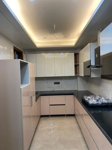 Kitchen in 3.5 BHK Builder Floor at Ansal Sushant Lok I, Sector 43 – for Rent