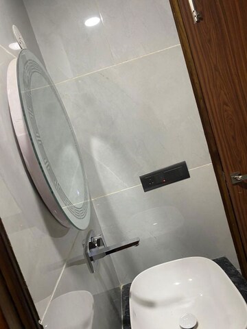 Bathroom in 3.5 BHK Builder Floor at Ansal Sushant Lok I, Sector 43 – for Rent