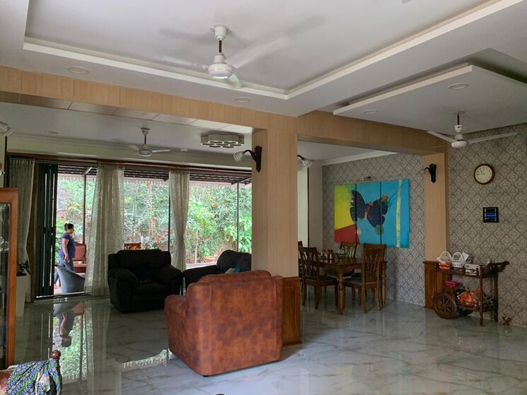 Living Room, cosmos-hawaiian-village 4 Bedroom 4600 Sq.Ft. Villa In Ghodbunder Road Thane 9867675