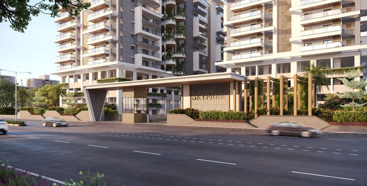 Exterior View, om-sree-skypark 3 Bedroom 1800 Sq.Ft. Apartment In Kompally Hyderabad 9867383