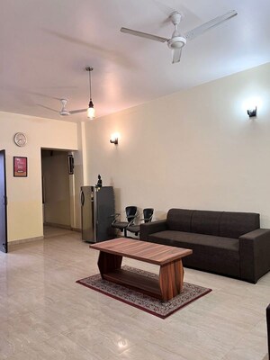 Living Room in 2 BHK Builder Floor at Super MIG, Sector 105 – for Rent