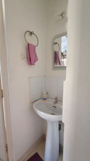 Bathroom in 2 BHK Apartment at Goel Ganga Orchard, Mundhwa – for Rent