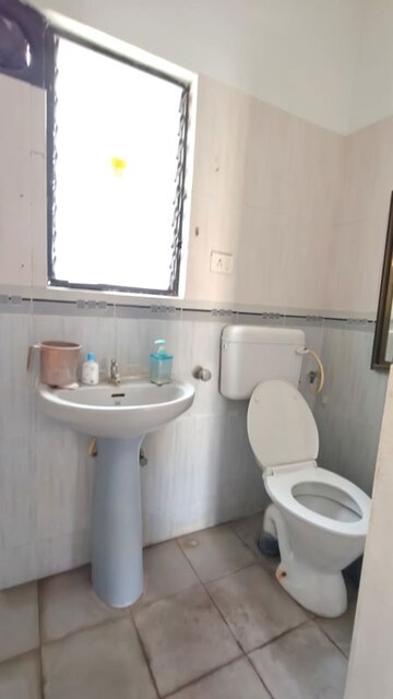 Bathroom in 2 BHK Apartment at Goel Ganga Orchard, Mundhwa – for Rent