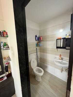 Bathroom in 2 BHK Apartment at Imperal Alassio Residency, Ravet – for Sale