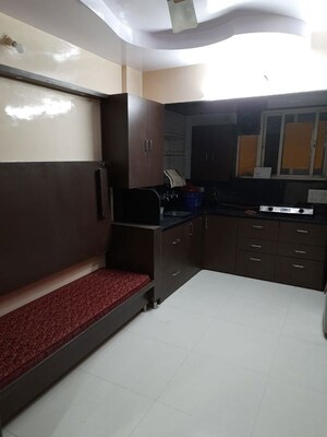 Kitchen in 1 RK Apartment at Lulla Nagar – for Rent