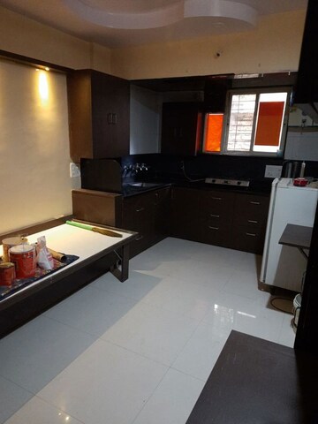 Kitchen in 1 RK Apartment at Lulla Nagar – for Rent