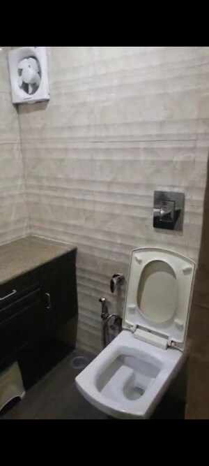 Bathroom in 3 BHK Builder Floor at East Of Kailash – for Rent