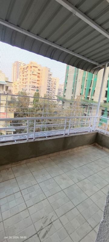 Balcony in 3 BHK Apartment at Rohan Nilay, Aundh – for Rent