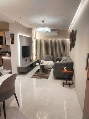 Living Room in 2.5 BHK Apartment at Rustomjee Summit, Borivali East – for Sale