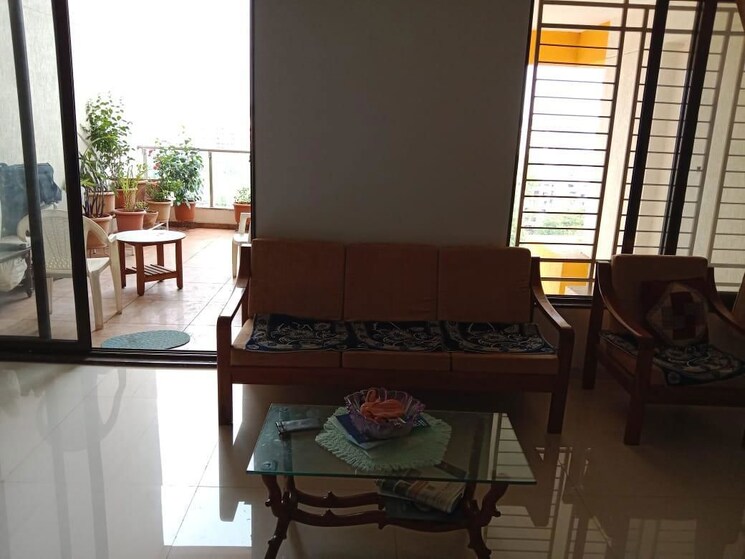 Living Room, mayur colony 3 Bedroom 1324 Sq.Ft. Apartment In Mayur Colony Pune 9868060