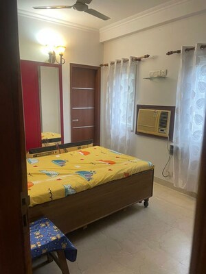 Bedroom in 3 BHK Builder Floor at Vasant Kunj – for Rent