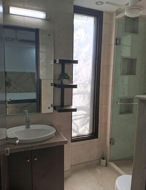 Kitchen in 3 BHK Builder Floor at Greater Kailash I – for Rent