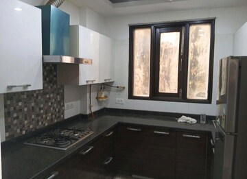 Kitchen in 3 BHK Builder Floor at Greater Kailash I – for Rent