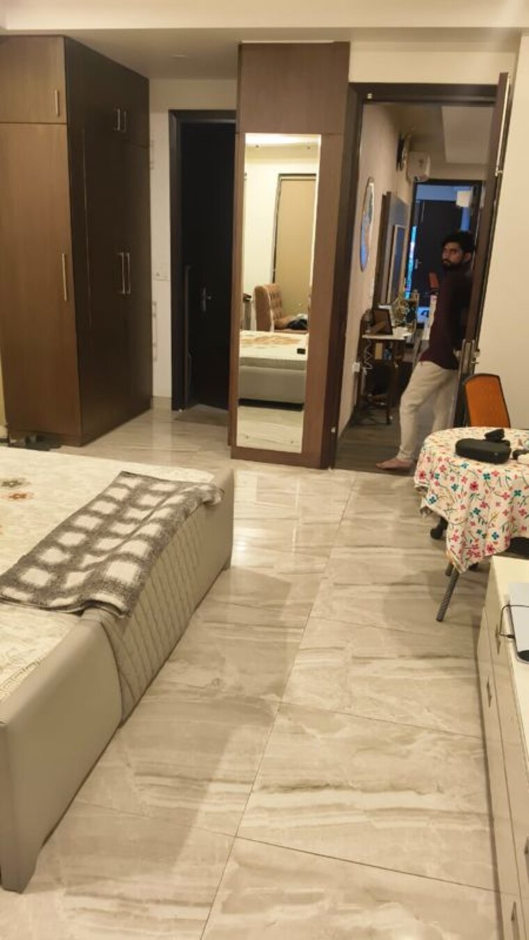 Bedroom, shivalik colony 3 Bedroom 1819 Sq.Ft. Independent House In Shivalik Colony Delhi 9868618