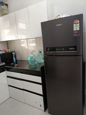 Kitchen in 2 BHK Apartment at Runwal Eirene, Balkum Pada – for Rent