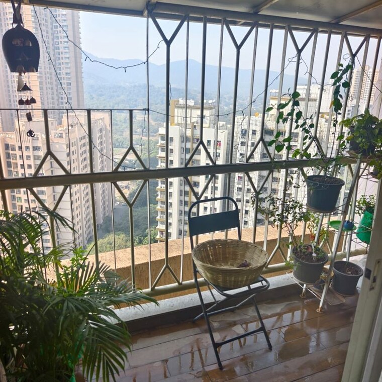 Balcony, ace-aviana 2 Bedroom 750 Sq.Ft. Apartment In Anand Nagar Thane 9868710