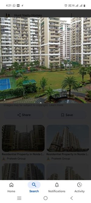 5 BHK Apartment – Exterior View View at Prateek Stylome, Sector 45 - for Sale