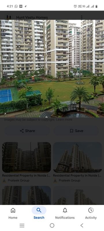 5 BHK Apartment – Exterior View View at Prateek Stylome, Sector 45 - for Sale