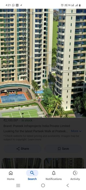 5 BHK Apartment For Sale in Prateek Stylome, Sector 45