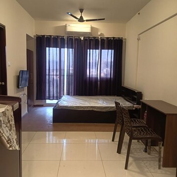 Living Room in Studio Apartment at Puravankara Silversands, Mundhwa – for Rent