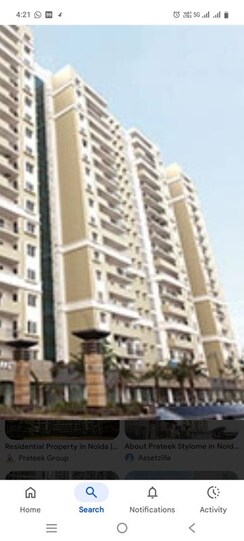 5 BHK + Pooja Room,Servant Room,Study Room,Extra Room Apartment For Sale in Prateek Stylome
