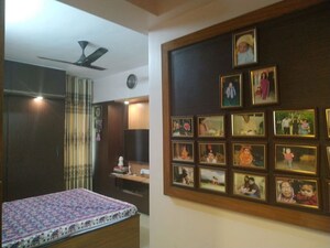 Bedroom in 3 BHK Apartment at Sai Aura Ville, Bavdhan – for Rent