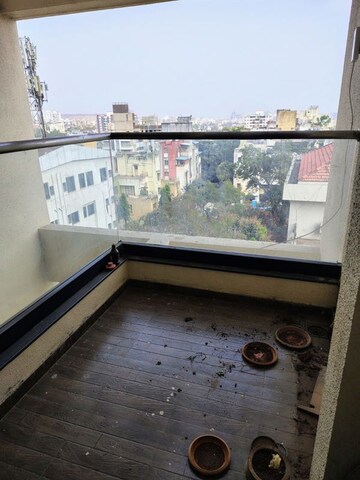 Balcony in 3 BHK Apartment at Sai Aura Ville, Bavdhan – for Rent