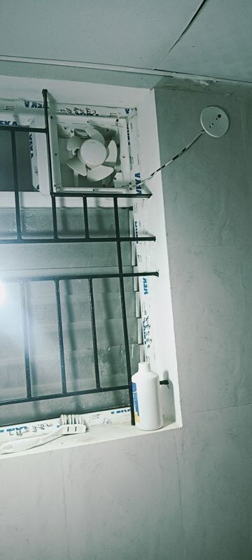 Staircase in 3 BHK Apartment at Sobha Windsor, Whitefield – for Rent