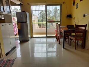 Living Room in 3 BHK Apartment at Sobha Windsor, Whitefield – for Rent