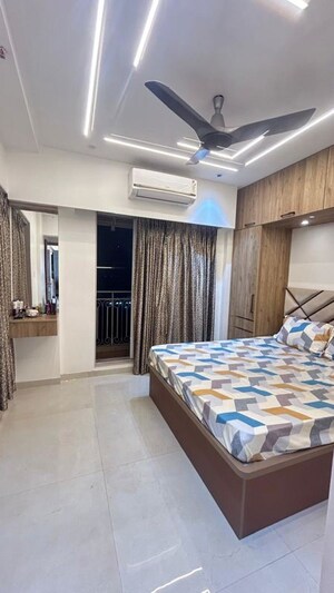 Bedroom in 2 BHK Apartment at Shree Tirupati STG Signature Residency, Patlipada – for Rent