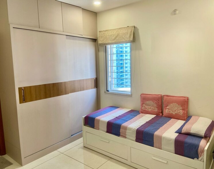 Bedroom, aparna-sarovar-zenith 3 Bedroom 1960 Sq.Ft. Apartment In Nallagandla Hyderabad 9869057