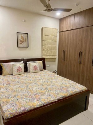 Bedroom in 3 BHK Apartment at Aparna Sarovar Zenith, Nallagandla – for Rent