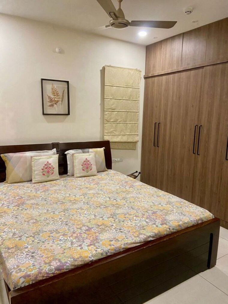 Bedroom, aparna-sarovar-zenith 3 Bedroom 1960 Sq.Ft. Apartment In Nallagandla Hyderabad 9869057