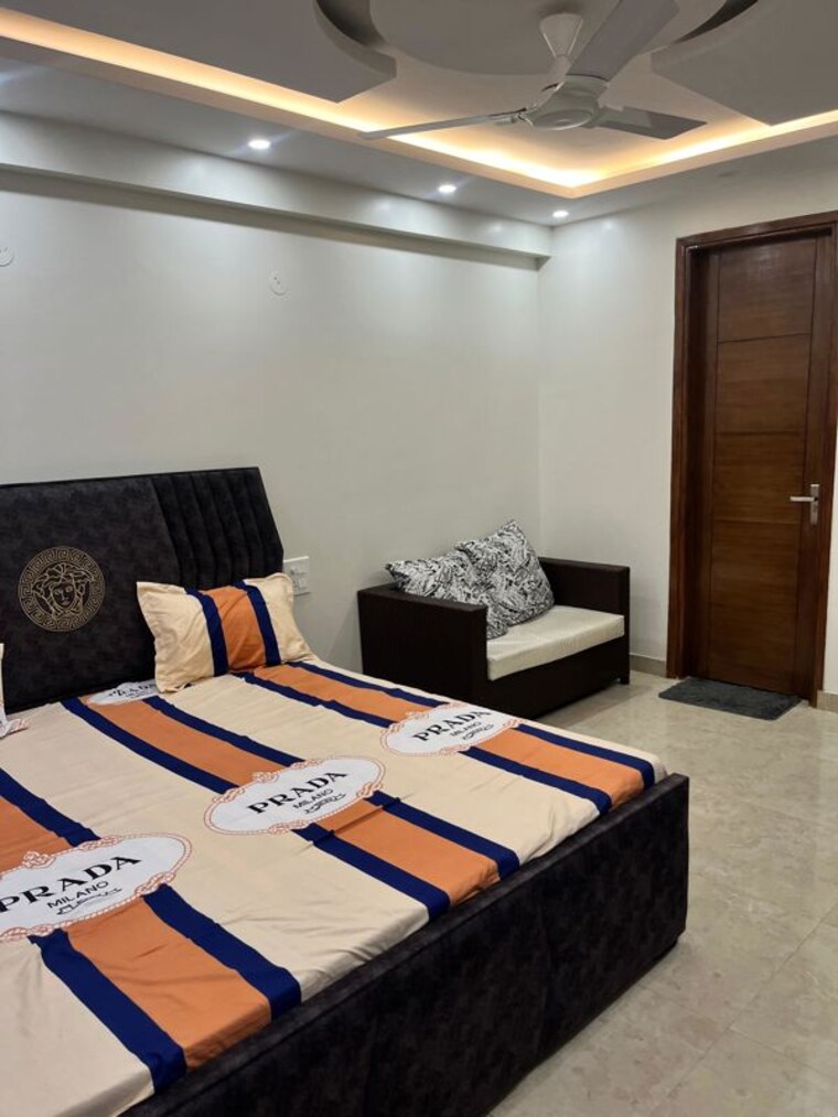 Bedroom, sector 57 3 Bedroom 1860 Sq.Ft. Builder Floor In Sector 57 Gurgaon 9869025