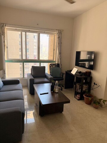 Living Room in 2 BHK Apartment at Lodha Amara, Kolshet Road – for Rent