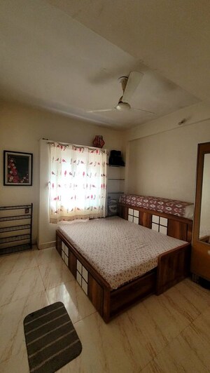 Bedroom in 2 BHK Apartment at Bhagvati Heights, Rahatani – for Rent