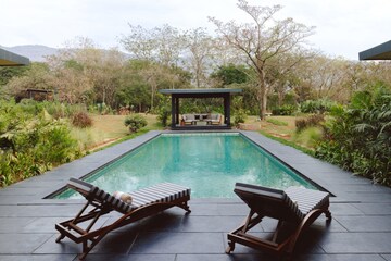 Swimming Pool in 4 BHK Villa at Colvale – for Sale