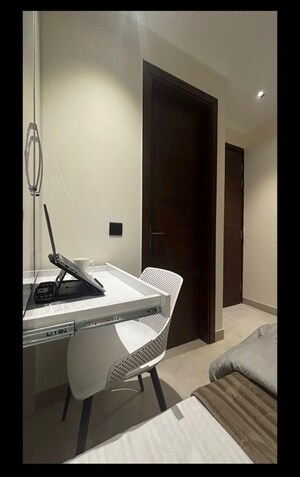 Master Bedroom in 1.5 BHK Builder Floor at Sushant Lok ii – for Rent