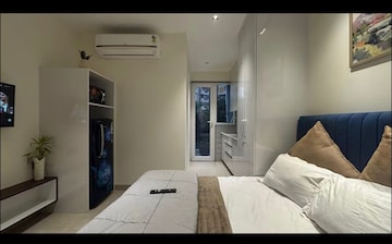 Bedroom in 1.5 BHK Builder Floor at Sushant Lok ii – for Rent