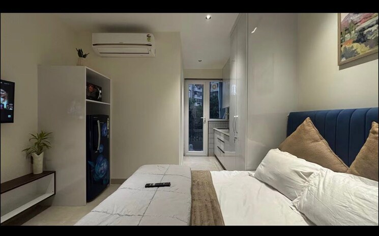 Bedroom, sushant lok ii 1.5 Bedroom 100 Sq.Yd. Builder Floor In Sushant Lok ii Gurgaon 9869927